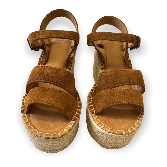 Soludos Espadrilles Wedge Sandals Brown Suede, Size 8.5, NWT - Picture 9 of 15